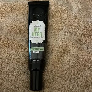 Perfectly Posh My Hero 30 SPF broad spectrum facial sunscreen